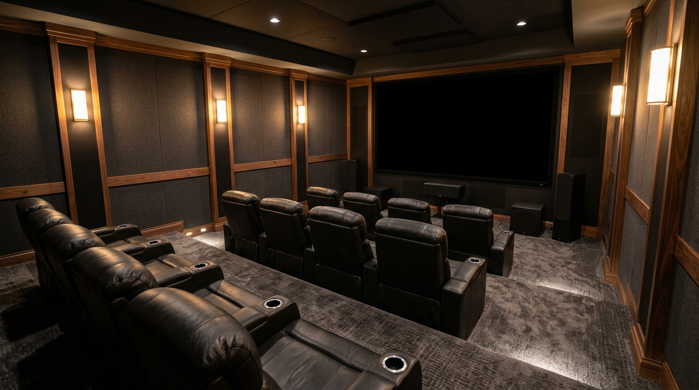 Home Theater Room Guide: Screen, Sound, and Seating