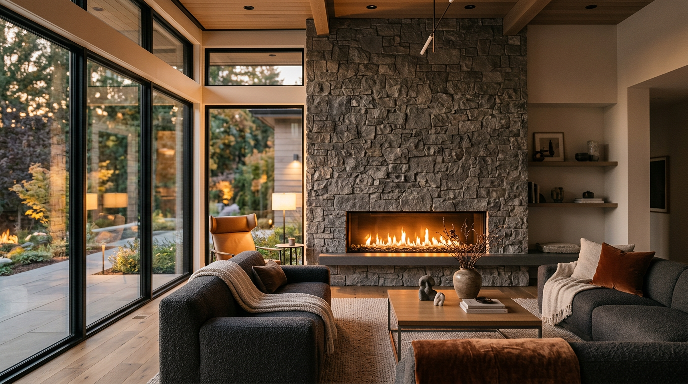 Electric vs. Gas Fireplaces