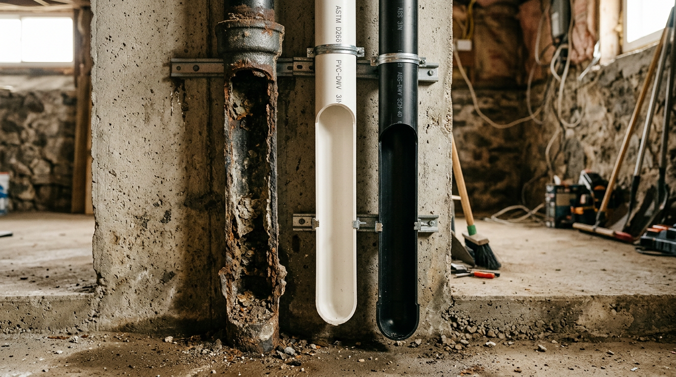 Drain and Sewer Line Types