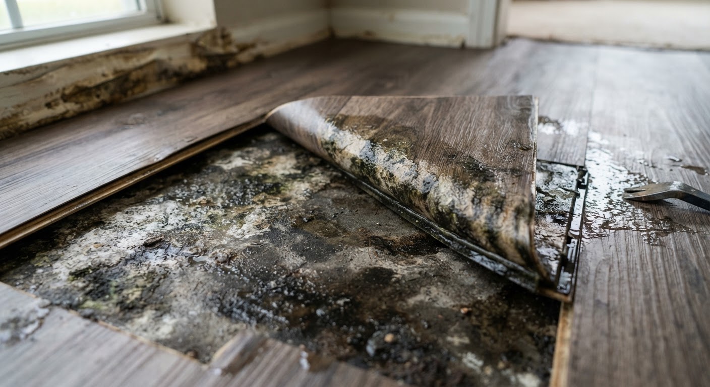 Can Moisture Seep Underneath Your Flooring?