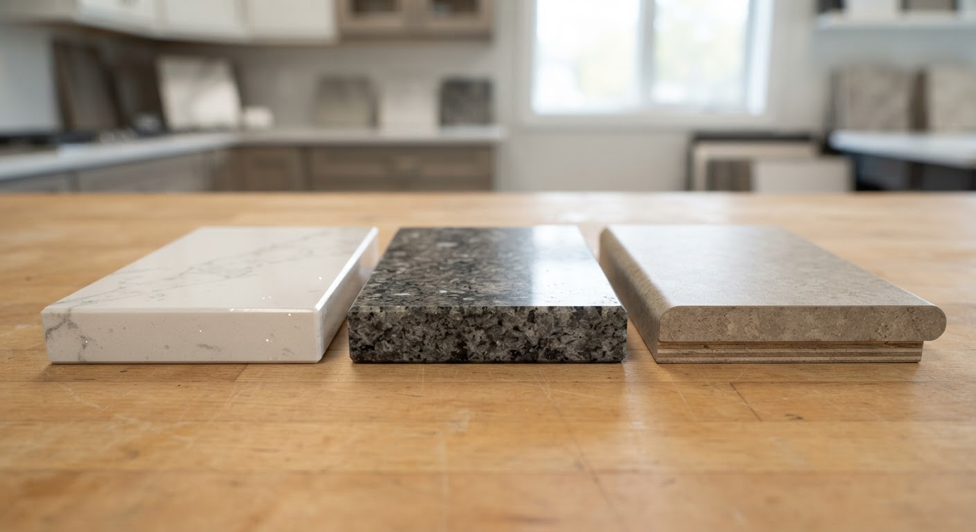 Quartz vs. Granite vs. Laminate: Which Countertop Is Worth It?