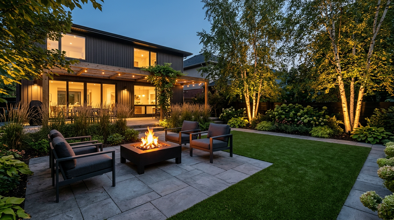Landscaping: Lighting, Hardscape, and Artificial Turf