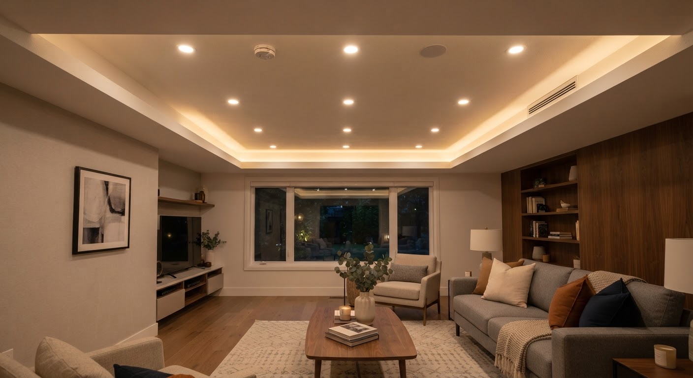 The Benefits of Recessed Lighting