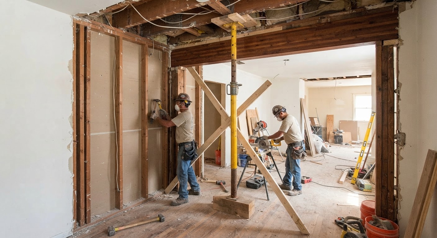 Remove Walls / Open Concept: A Homeowner's Guide