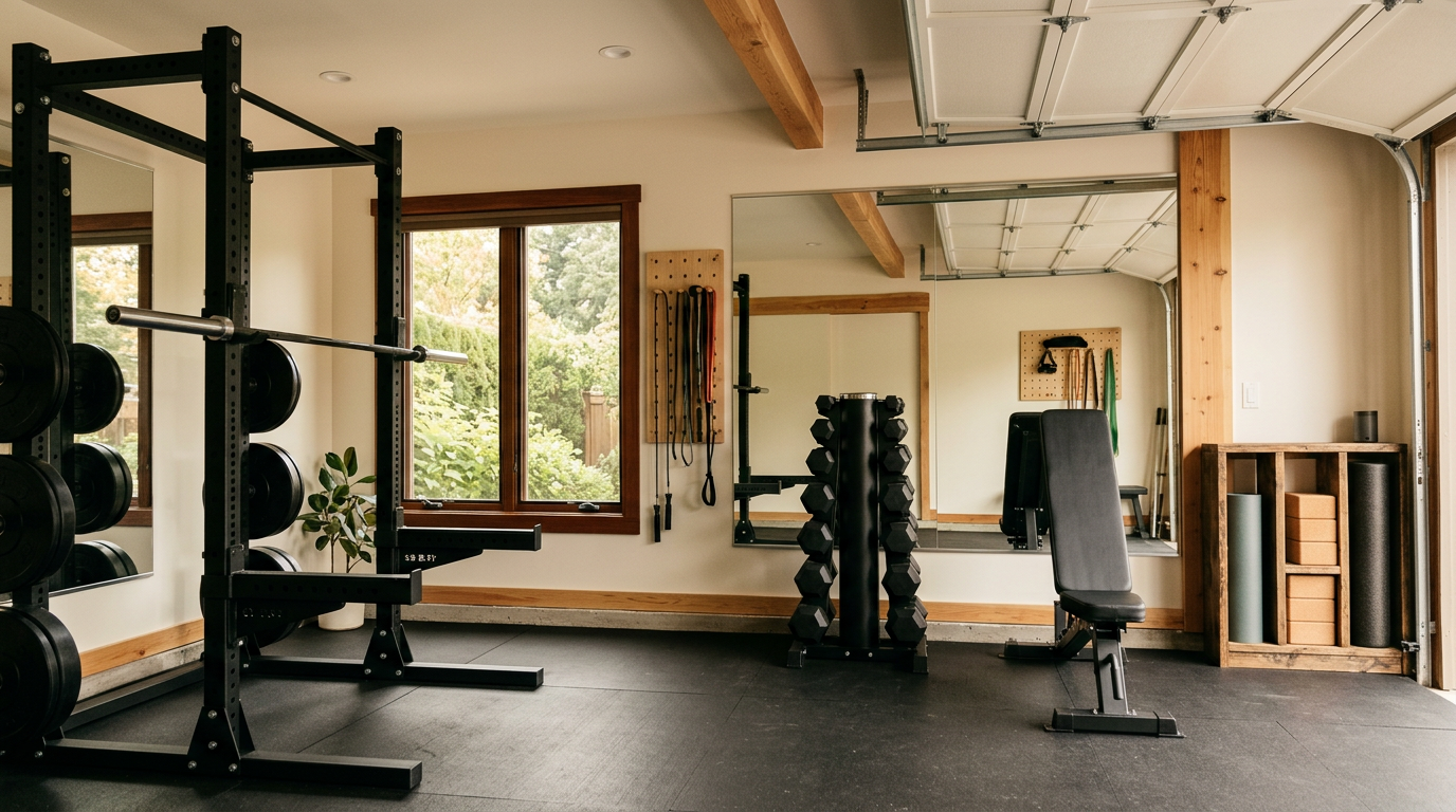 Home Gym Design Guide: Space, Flooring, and Ventilation