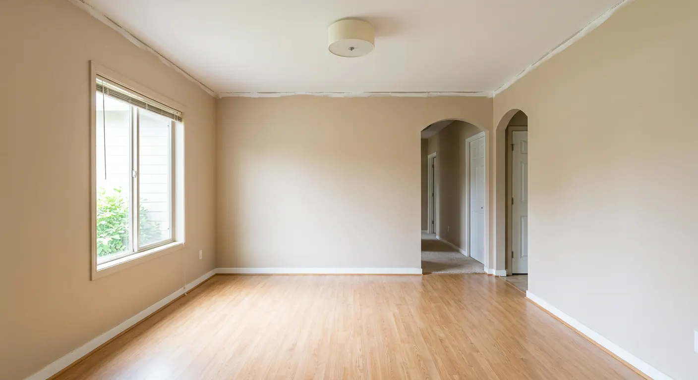 The Heights · Crown Molding & Millwork — before