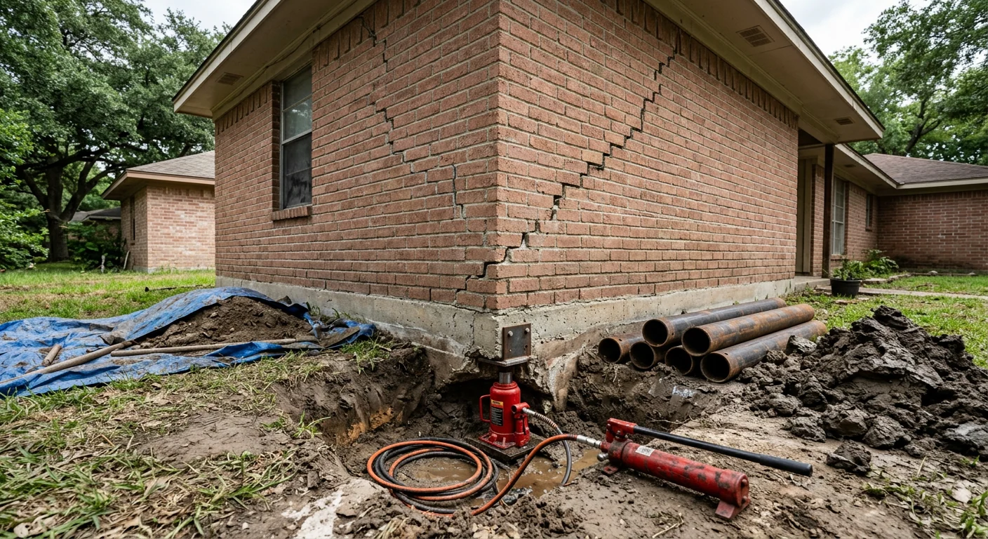 The Heights · House Leveling — before
